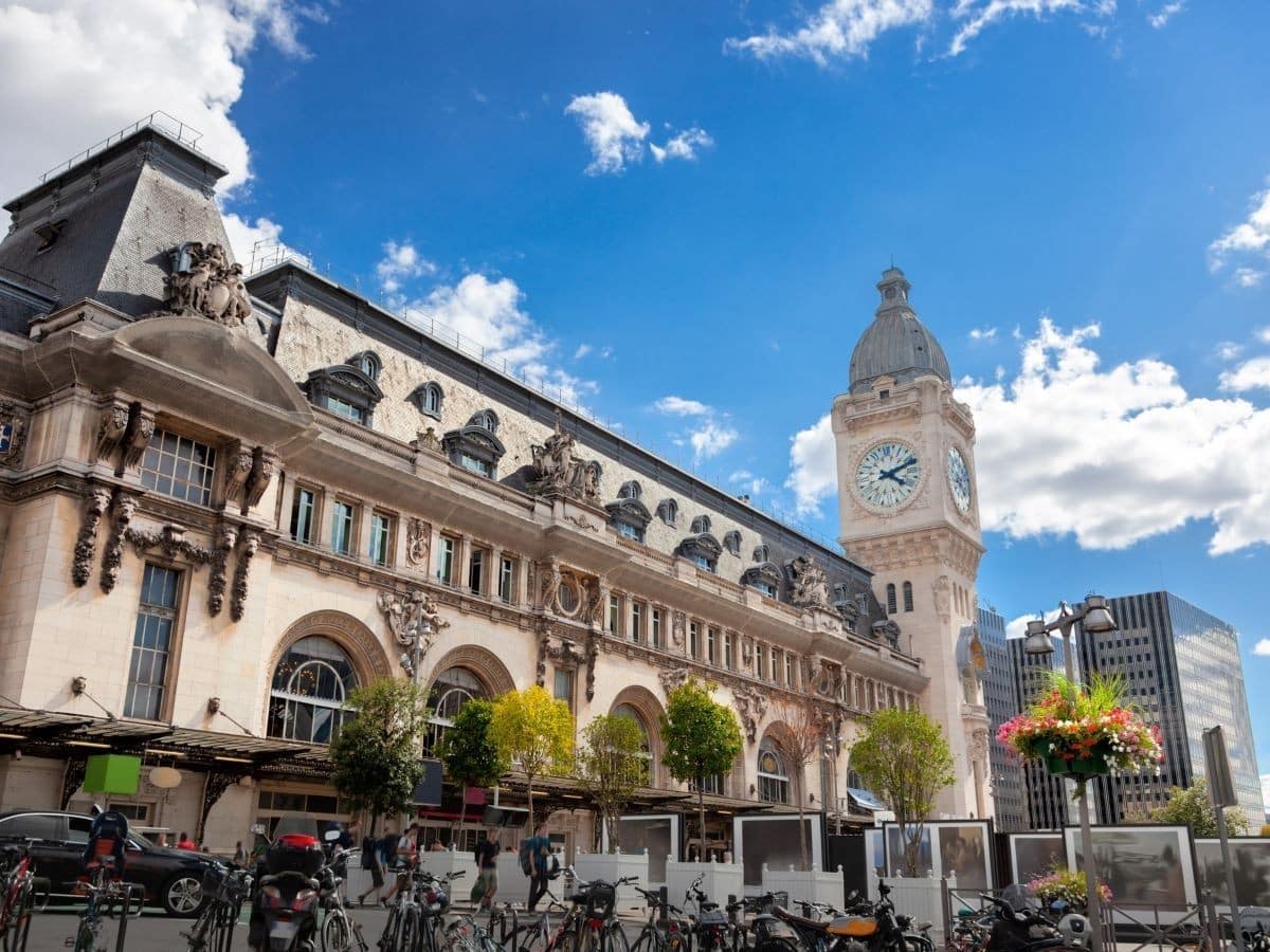Plan des rues et des boutiques autour de la Gare de Lyon