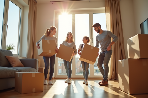 Coût déménagement : combien prévoir pour changer de logement ?